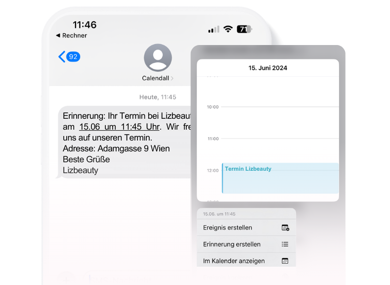 Terminerinnerung SMS